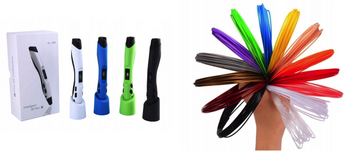 SUNLU SL-300 DŁUGOPIS 3D ABS/PLA +21m gratis