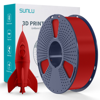 FILAMENT SUNLU HIGH SPEED RED CZERWONY PLA 1kg