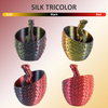 Filament Geeetech Tricolor Silk PLA Red Gold Black Trójbarwny 1kg 1,75mm