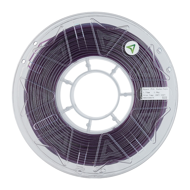 Filament Creality Hyper PLA RFID Stardust Purple Fioletowy Brokatowy 1kg