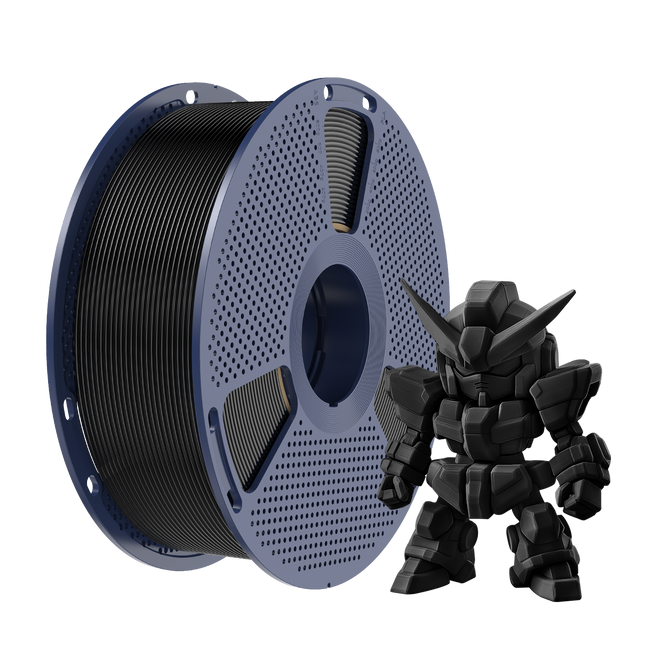 Filament SUNLU Pla+2.0 Black Czarny 1kg 1,75mm