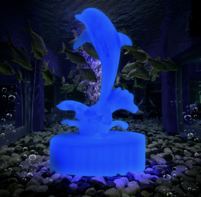 Filament Geeetech Fioletowy Świecący Purple PLA 1kg
