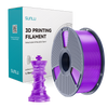 Filament SUNLU PETG Transparent Purple Fioletowy Transparentny 1kg 1,75mm