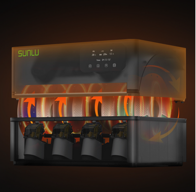 SUNLU AMS Heater do Bambu Lab AMS — podgrzewacz PTC 70°C, zarządzanie wilgotnością