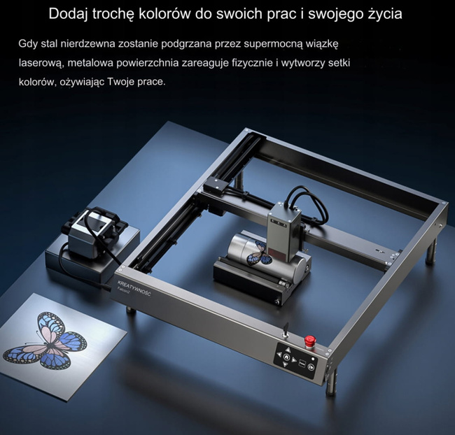 POTĘŻNY LASER CREALITY FALCON 2 40W 23% PL