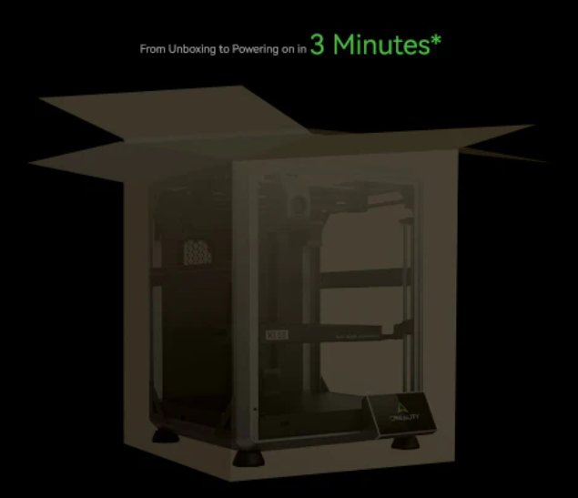 DRUKARKA 3D CREALITY K1 SE WIFI 220x220x250 600 mm/s