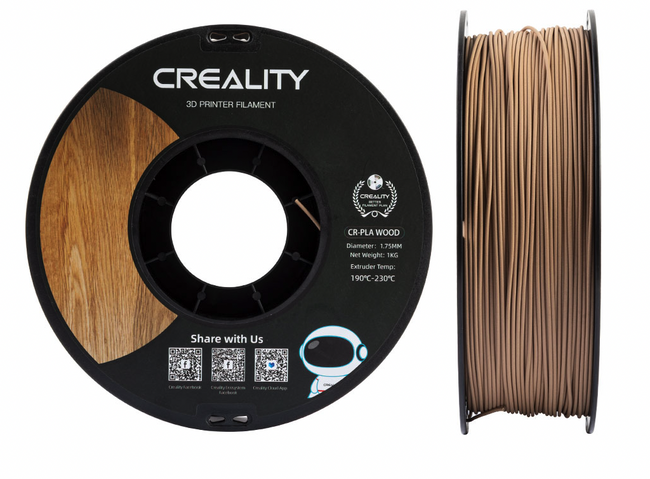 FILAMENT CREALITY CR-WOOD DREWNO DREWNIANY 1KG 1,75mm