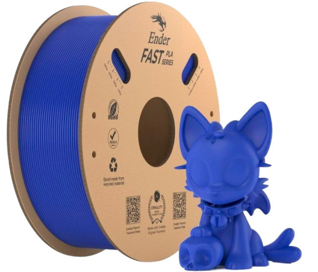 Filament CREALITY Ender Fast PLA 1,75mm 1kg blue niebieski