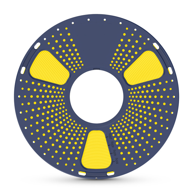 FILAMENT SUNLU  YELLOW ŻÓŁTY PLA+ 1,75mm 1kg