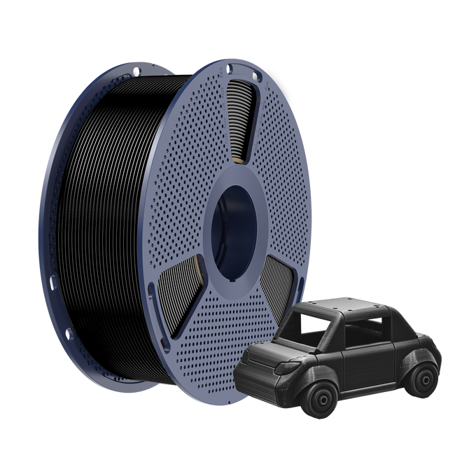 SUNLU PETG Black — pakiet 4 × 1 kg, 1,75 mm