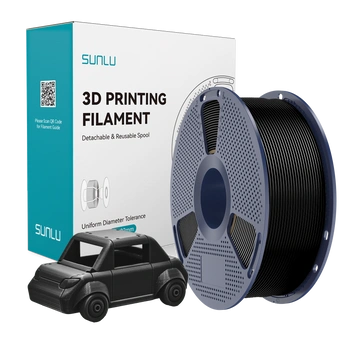 Filament SUNLU PETG Black Czarny 1kg 1,75mm