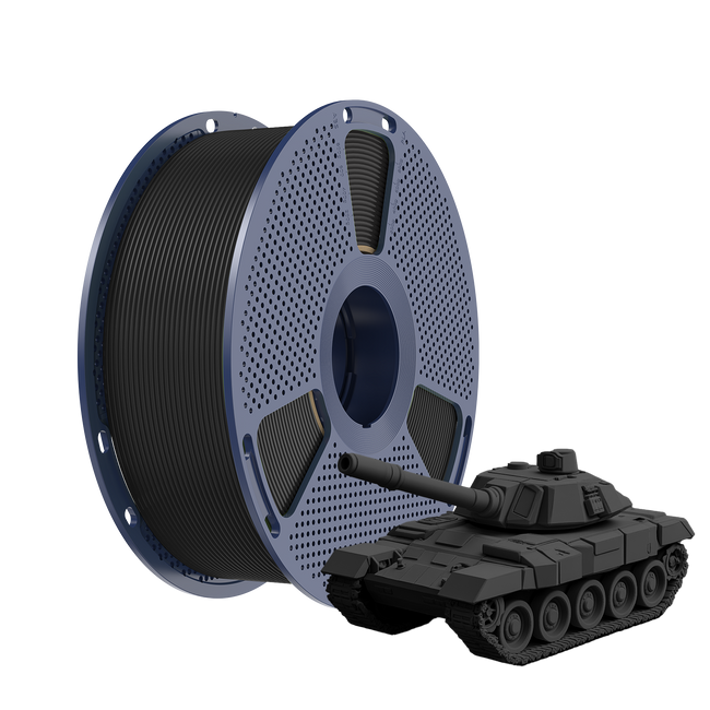 FILAMENT SUNLU HIGH SPEED PLA+ CZARNY BLACK 1KG