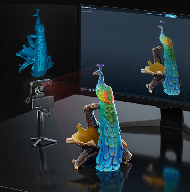 NOWOŚĆ 2024: CREALITY SKANER 3D CR-Scan FERRET PRO 30kl/s