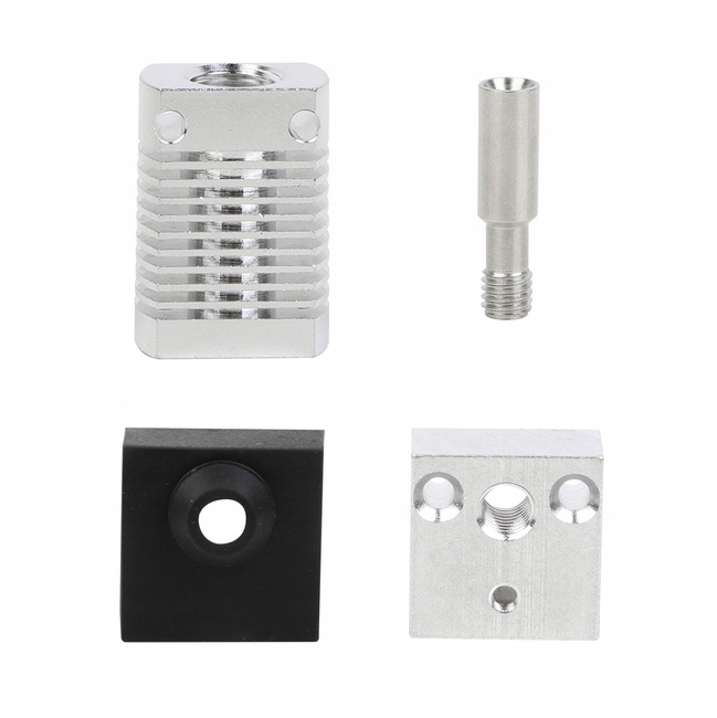 Hotend Creality - Zestaw naprawczy do CR-3 Pro / CR-3 V2 / CR-5 Pro, metalowy blok grzewczy i dysza