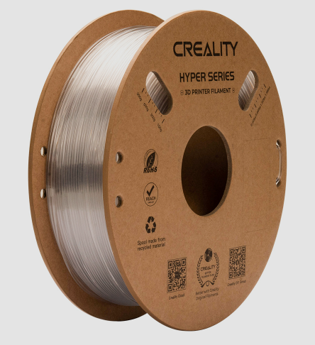 CREALITY HYPER SPEED PETG 1KG PRZEZROCZYSTY TRANSPARENT 1,75mm