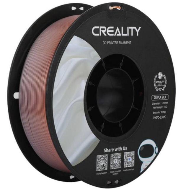 Filament Creality Silk PLA Rainbow Tęczowy 1.75mm 1 kg
