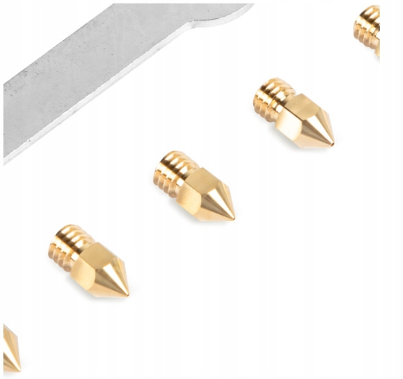 WYSOKIEJ JAKOŚCI DYSZE CREALITY ZESTAW 10SZT KLUCZ