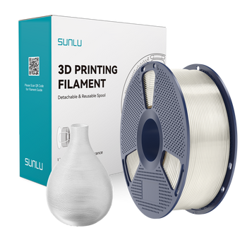 Filament SUNLU PETG Transparent Transparentny 1kg 1,75mm
