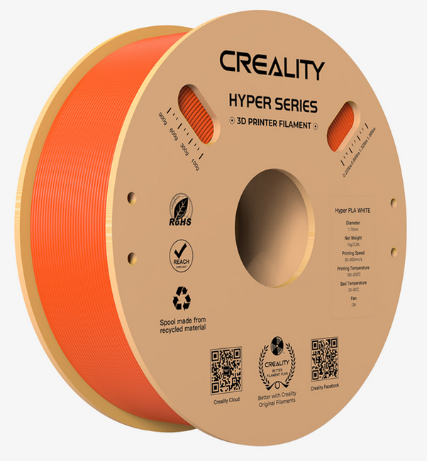 CREALITY HYPER SPEED PLA 1KG POMARAŃCZOWY ORANGE