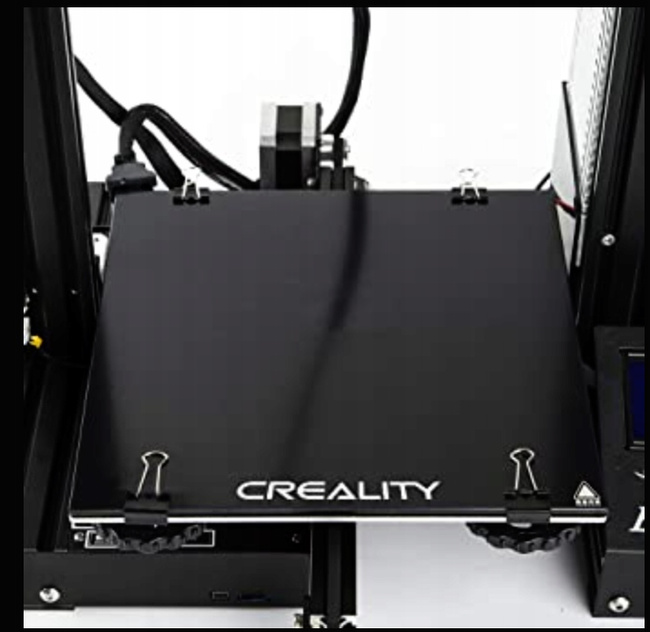 Podkładka szklana Creality 3D Ender-3 Max / CR-X 310×320 mm | Szyba borokrzemowa