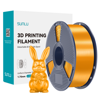 Filament SUNLU Silk PLA+ Brass Mosiężny 1kg 1,75mm