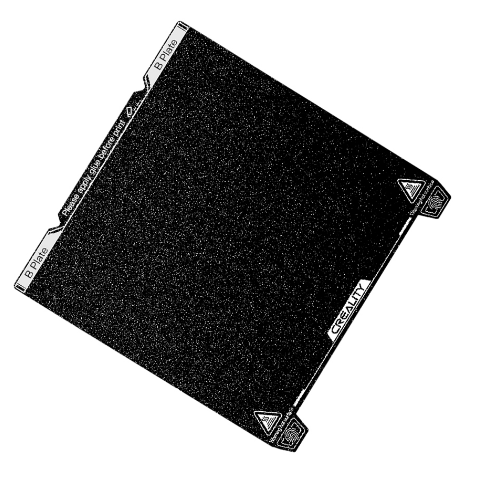 PODKŁADKA CREALITY PEI  235x235 BEZ NAKLEJKI K1 ENDER 3 V3 SE KE