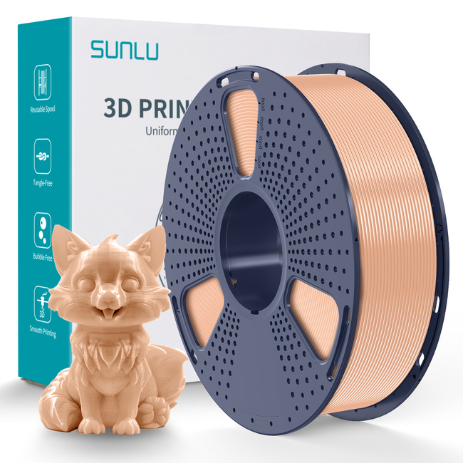 FILAMENT SUNLU BEIGE BEŻOWY PETG 1,75mm 1kg