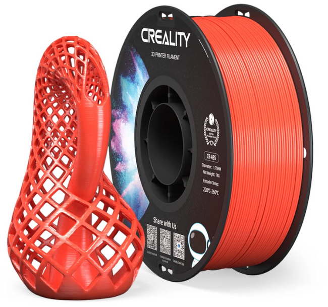 FILAMENT CREALITY CR-ABS CZERWONY RED 1KG 1,75mm