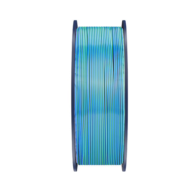 Filament SUNLU Silk PLA+ Tri-color Blue Green Purple Trójbarwny 1kg 1,75mm