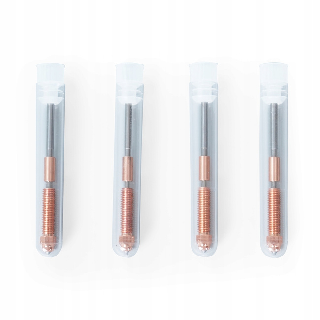 Oryginalny zestaw dysz Creality Unicorn Quick-Swap 0.4/0.4/0.6/0.8 mm – do K2/K2 Pro/K2 Plus/Hi