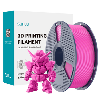 FILAMENT SUNLU PLA+ 2.0 RÓŻOWY MAGENTA 1KG