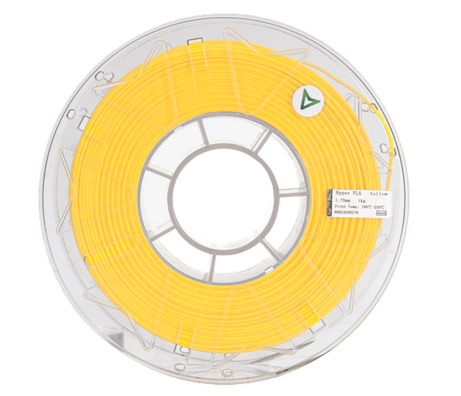 Filament Hyper PLA RFID Yellow Żółty 1.75mm 1KG