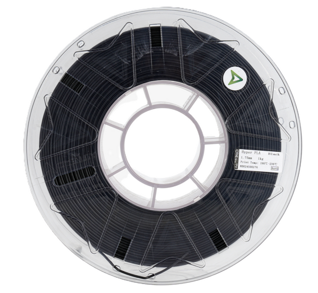 Filament Hyper PLA RFID Black Czarny 1.75mm 1KG