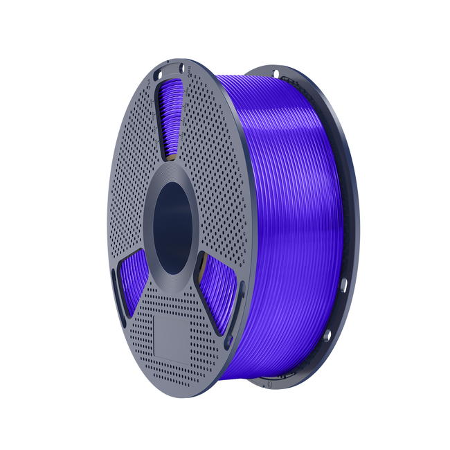 Filament SUNLU PLA+ Transparent Purple Fioletowy Transparentny 1kg 1,75mm