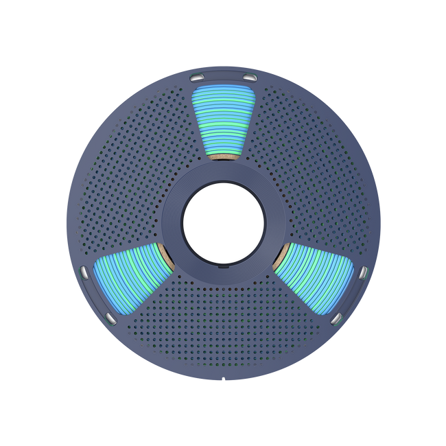 Filament SUNLU Silk PLA+ Dual-color Blue Green Niebieski Zielony 1kg 1,75mm