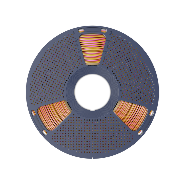 Filament SUNLU Silk PLA+ Tri-color Red Yellow Blue Trójbarwny 1kg 1,75mm