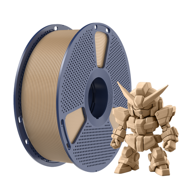 Filament SUNLU Pla+2.0 Oak Brązowy Dębowy 1kg 1,75mm