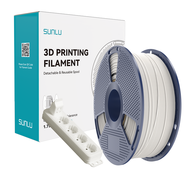 FILAMENT SUNLU ABS SAMOGASZĄCY FLAME RETARDANT NATURALNY NATURAL 1KG