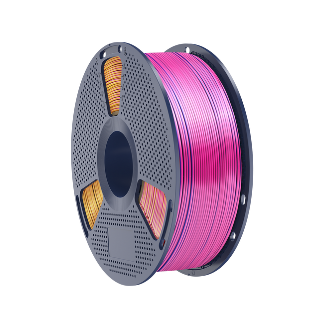 Filament SUNLU Silk PLA+ Tri-color Red Yellow Blue Trójbarwny 1kg 1,75mm