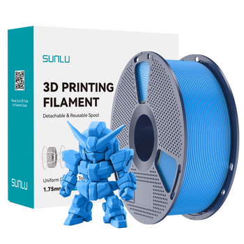 Filament SUNLU Pla+2.0 Cyan Cyjan 1kg 1,75mm