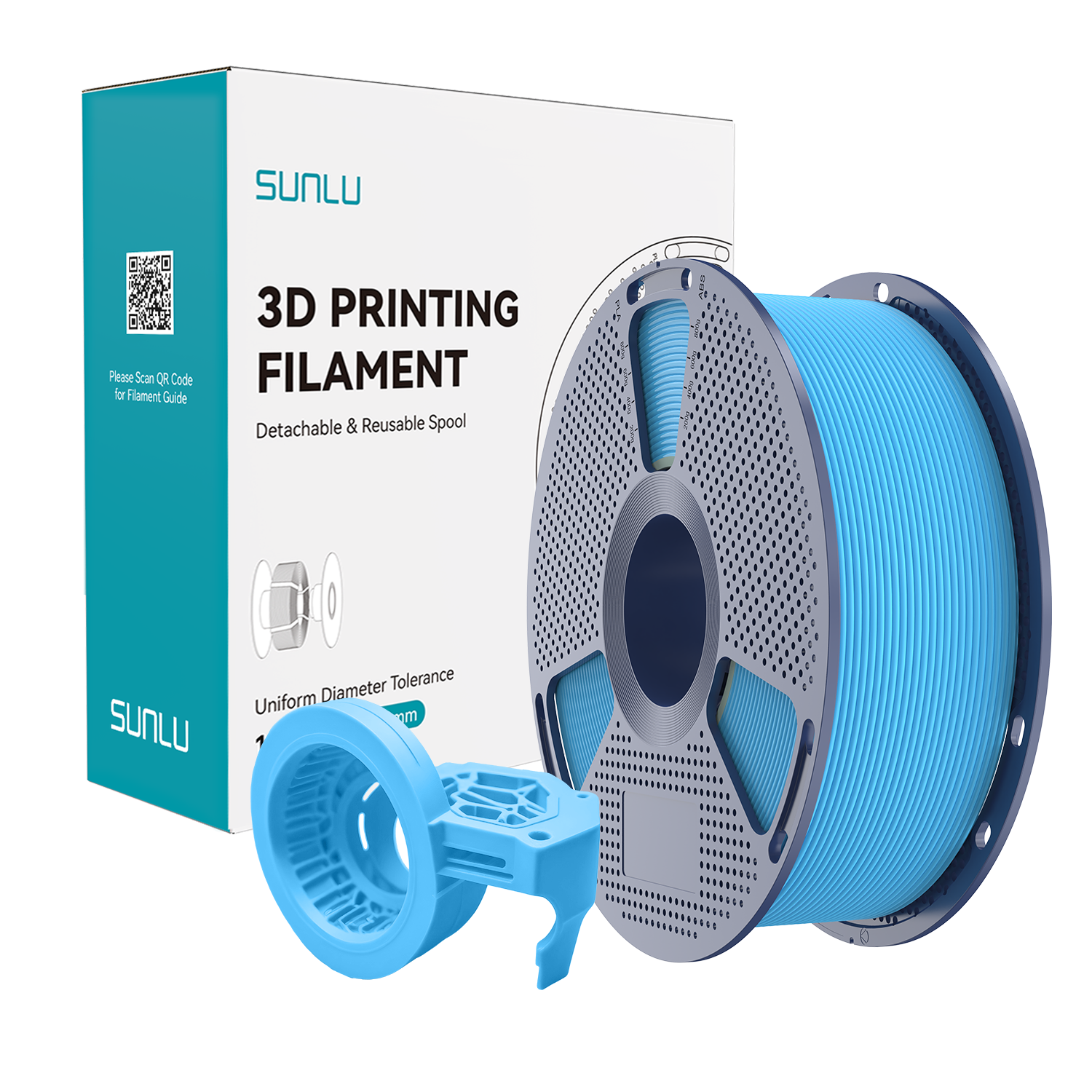 Filament SUNLU High Speed Matte PETG Sky Blue Niebieski Błękitny 1kg 1,75mm