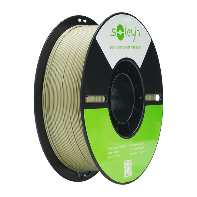 FILAMENT CREALITY SOLEYIN ULTRA PLA ZIELONY GLASS GREEN 1KG