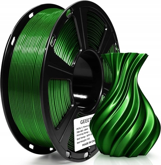 Filament Geeetech PETG Metal Green 1,75mm 1kg - Metaliczny zielony
