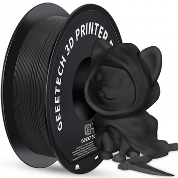 FILAMENT GEEETECH PLA MATTE BLACK CZARNY MAT  1,75mm 1KG