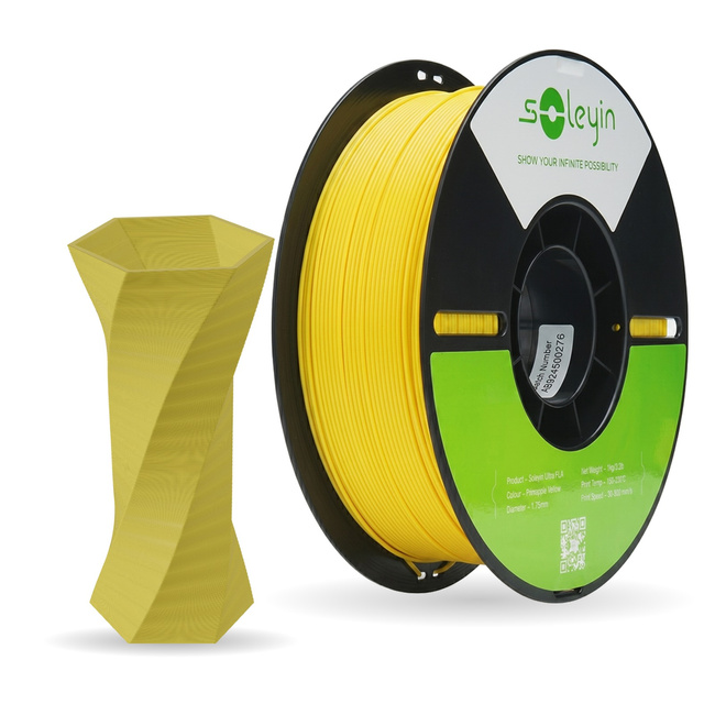 Filament Creality Soleyin Ultra PLA 1,75mm 1kg Żółty Pineapple Yellow