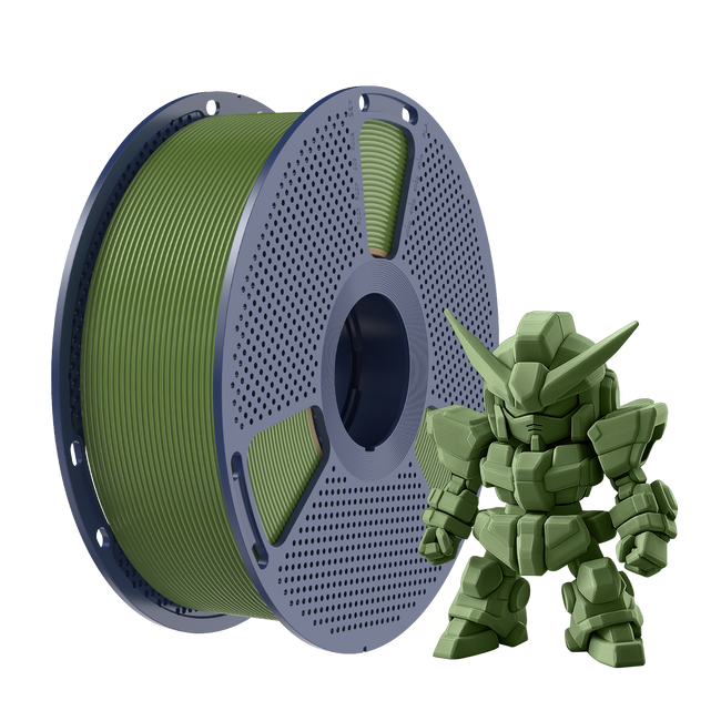 Filament SUNLU Pla+2.0 Olive Green Zielony Oliwkowy 1kg 1,75mm
