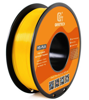 Filament Geeetech High Speed PLA Yelllow Żółty 1kg