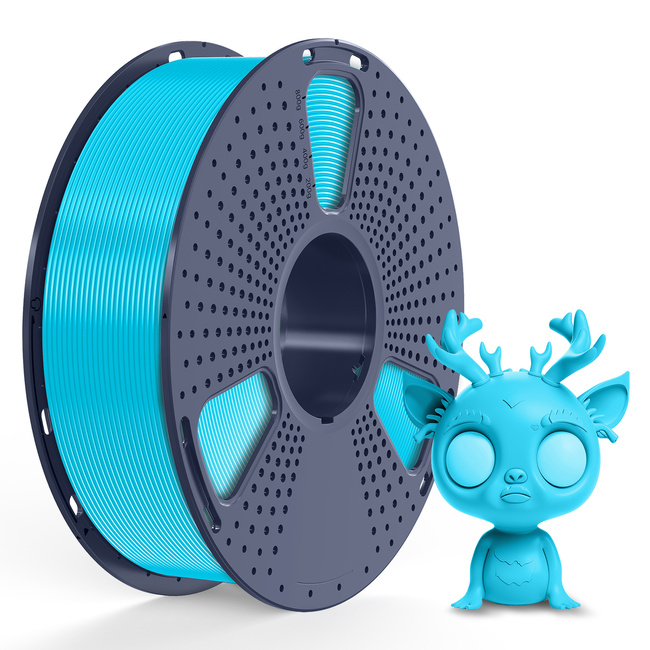 FILAMENT SUNLU CYAN CYJAN PLA+ 1,75mm 1kg