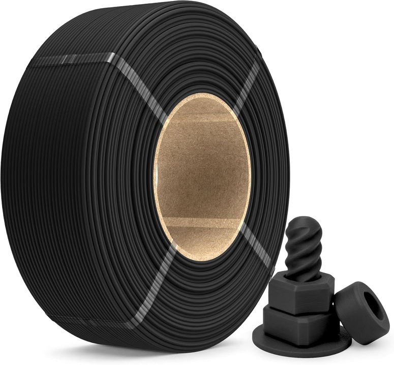 Filament SUNLU High Speed Matte PETG Black Czarny 1kg 1,75mm REFILL