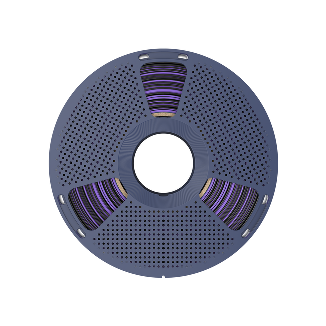 FILAMENT SUNLU SILK PLA+ DUAL COLOR CZARNY FIOLETOWY BLACK PURPLE 250G